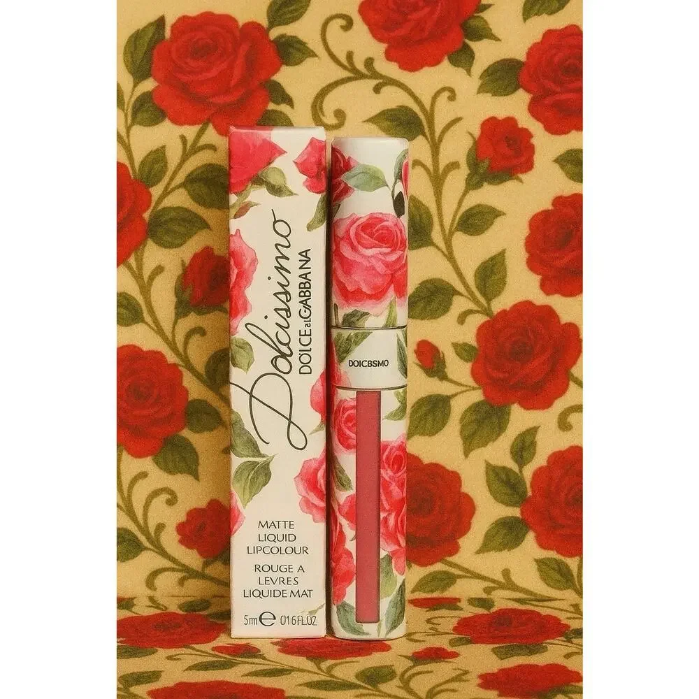 Dolce & Gabbana Dolcissimo Matte Liquid Lipstick 01 Natural Longwear 0.16 oz